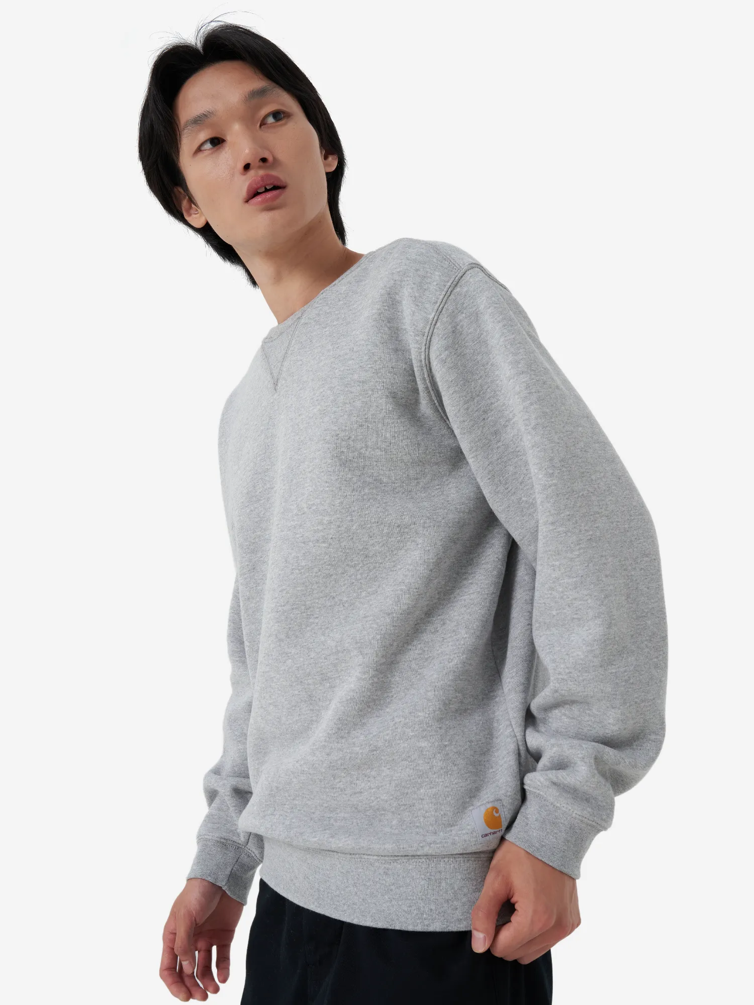 Свитшот Carhartt, серый, арт. K124C2H-HGY