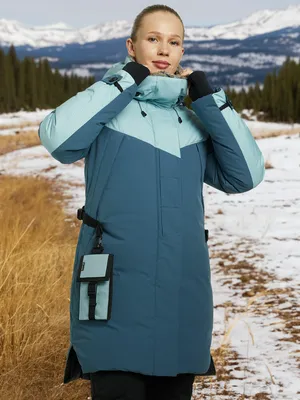Пуховик Bask Echo, голубой, арт. 20216BSK-9A05.9376