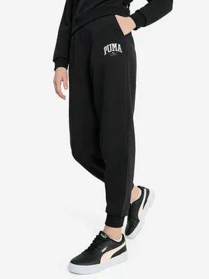 Брюки для девочек PUMA Squad, черный, арт. 681781P0P-01