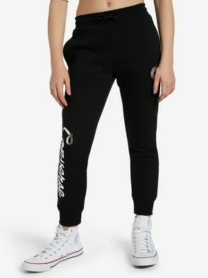 Брюки для девочек Converse, черный, арт. 4CB858C0Y-023