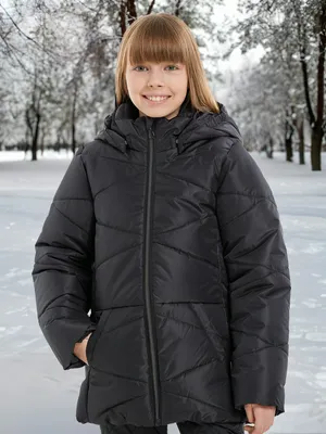 Куртка утепленная для девочек Lassie, черный, арт. 7100081AL10-9990