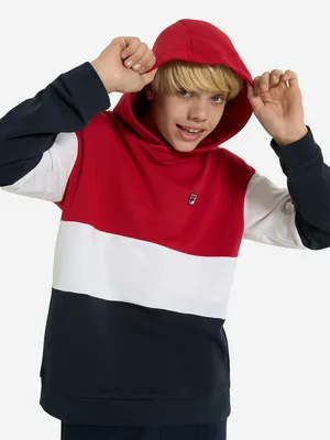 Худи для мальчиков FILA, красный, арт. 137957FLA-HM