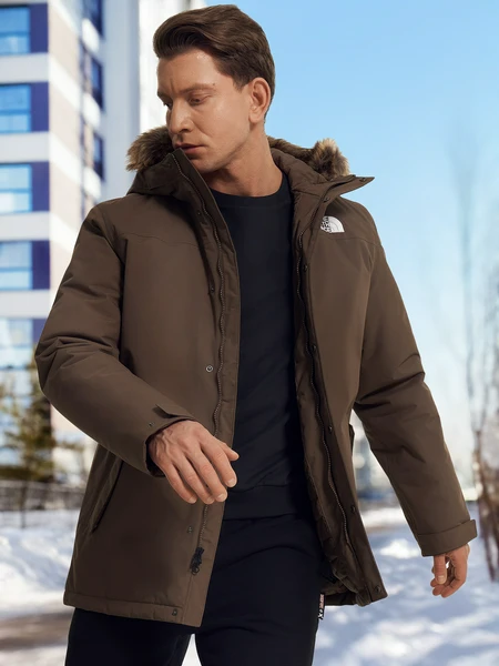 Куртка утепленная The North Face Zaneck, коричневый, арт. NF0A4M8H1OI1T1K