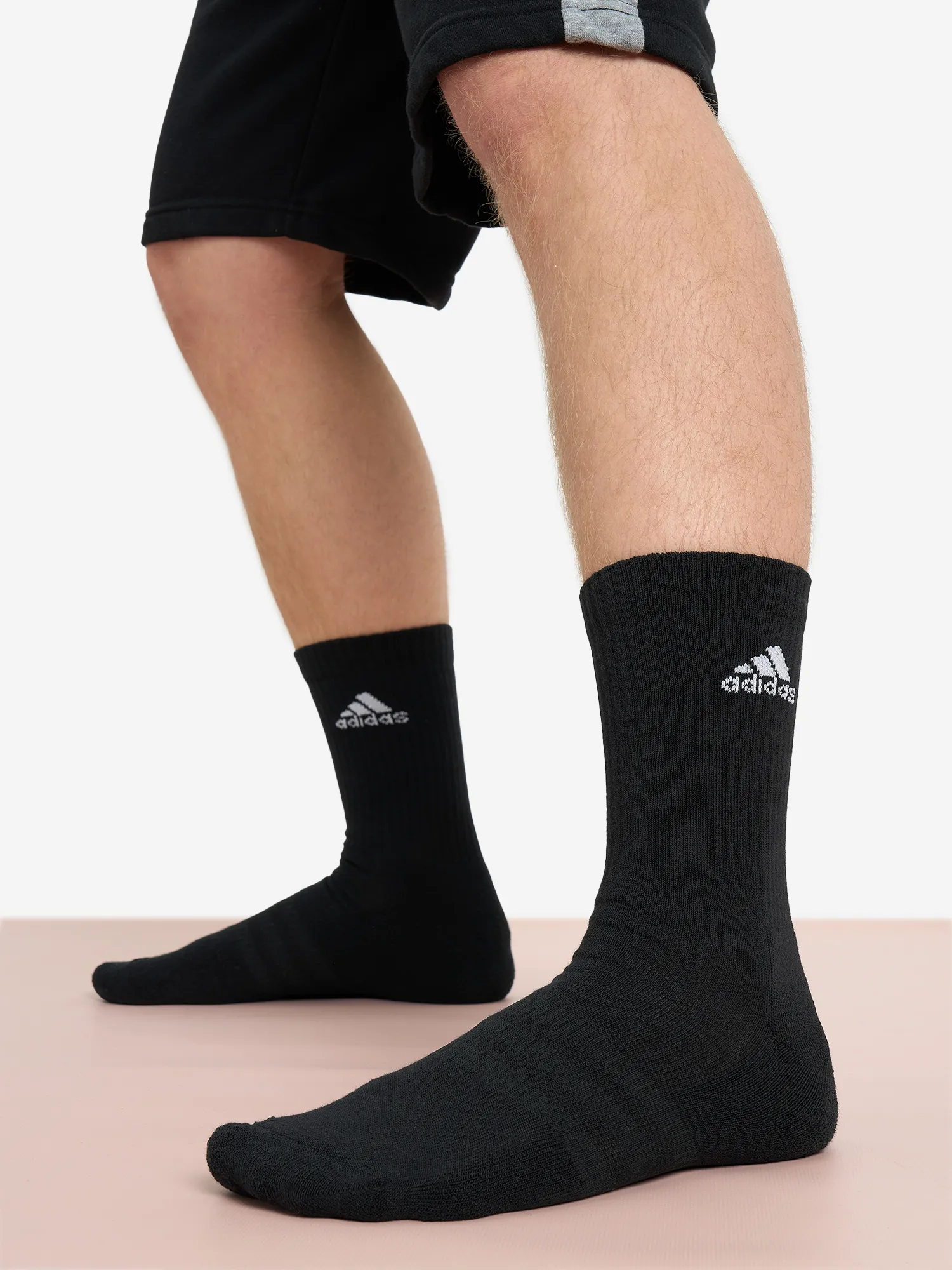 Носки Adidas, 3 пары, черный, арт. IC1310A01