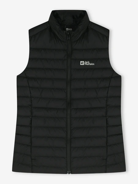 Жилет пуховый Jack Wolfskin Pilvi, черный, арт. 1207771J01-6000