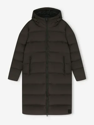 Пальто пуховое женское Jack Wolfskin Frozen Palace, коричневый, арт. 1204133J01-D0108