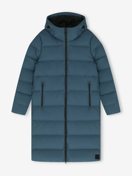 Пальто пуховое Jack Wolfskin Frozen Palace, серый, арт. 1204133J01-C0539