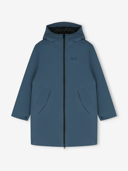 Куртка утепленная Jack Wolfskin Frost Haven, синий, арт. A65091J01-C0539