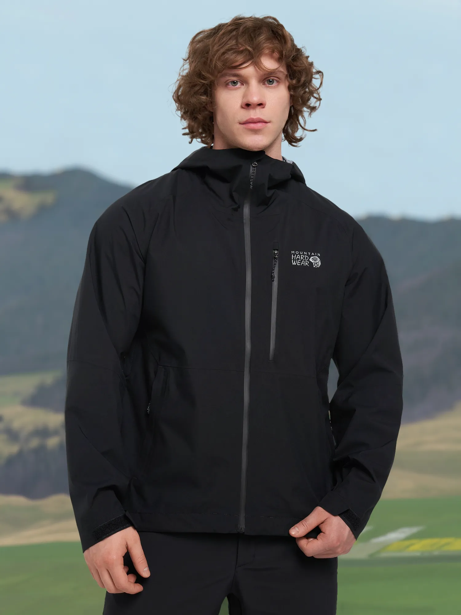 Куртка мембранная Mountain Hardwear Stretch Ozonic Jacket, черный, арт. 2093461MHW-010