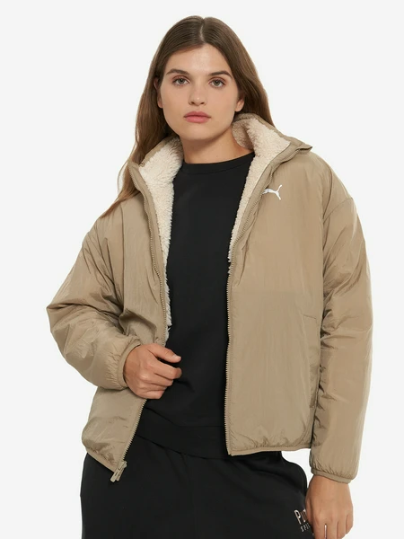 Куртка утепленная двусторонняя женская PUMA Reversible, бежевый, арт. 626488P0P-67