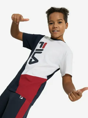 Футболка для мальчиков FILA, синий, арт. 134576FLA-MW