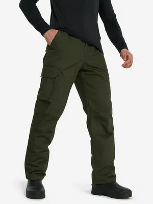 Брюки утепленные мужские Geotech, зеленый, арт. 137454G2P-74