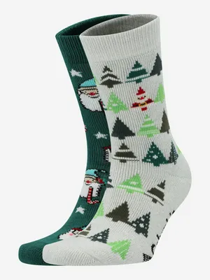 Носки Columbia Gnome So Cute, разноцветный, арт. RCL940WCLB-GREEN/GREY