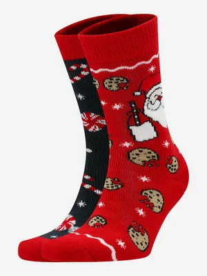 Носки Columbia Santa's Sweets, разноцветный, арт. RCB072WCLB-RED/NAVY