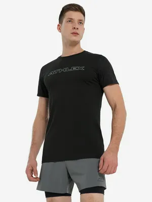 Футболка мужская Athlex Alpha, черный, арт. 141259A31-99