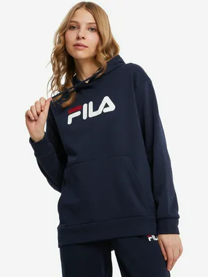 Худи женское FILA, синий, арт. 125589FLA-Z4