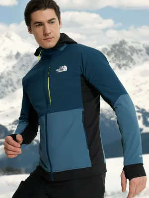 Куртка утепленная мужская The North Face Binntal Hybrid Ventrix, синий, арт. NF0A87H17IM1T1K