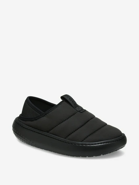 Полуботинки Crocs Classic Puff Moc K, черный, арт. 210589C1G-060
