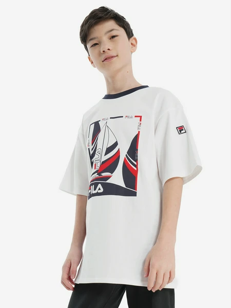 Футболка для мальчиков FILA, белый, арт. 142322FLA-00