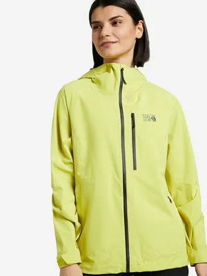 Куртка мембранная женская Mountain Hardwear Stretch Ozonic Jacket, желтый, арт. 1985721MHW-700