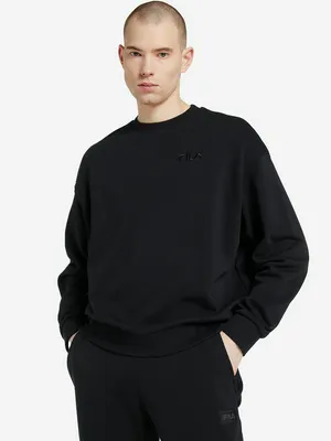 Свитшот оверсайз FILA, черный, арт. 125556FLA-99