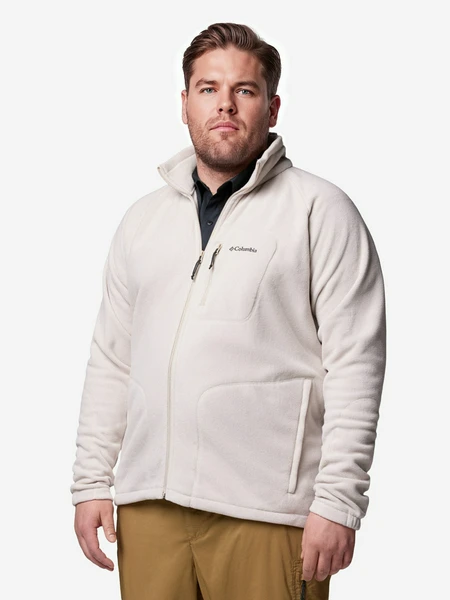 Джемпер флисовый Columbia Plus Size Fast Trek II Full Zip Fleece, бежевый, арт. 1420424CLB-278