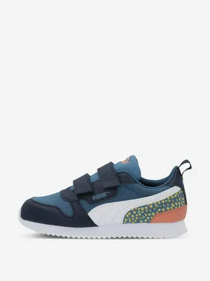 Кроссовки Puma R78 Fc V Ps, синий, арт. 398010P0P-01