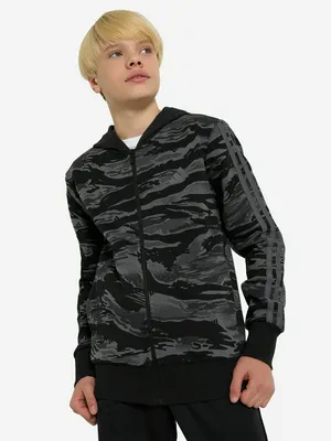Толстовка Adidas для мальчиков, черный, арт. JC8529A01