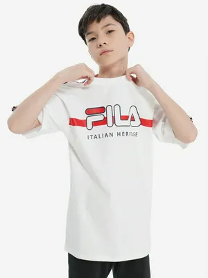 Футболка для мальчиков FILA, белый, арт. 141604FLA-00