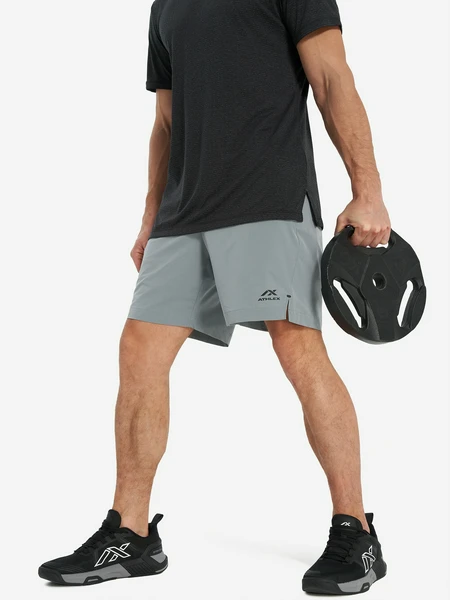 Шорты мужские Athlex One more set, серый, арт. 141272A31-92
