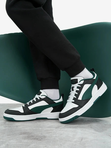 Кеды Puma Rebound V6 Lo Jr, черный, арт. 393833P0P-15