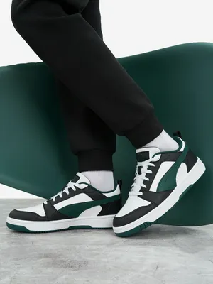 Кеды Puma Rebound V6 Lo Jr, черный, арт. 393833P0P-15