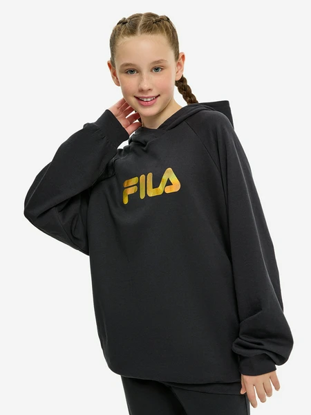 Худи FILA оверсайз, черный, арт. 133734FLA-99
