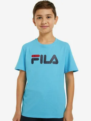 Футболка FILA для мальчиков, голубой, арт. 123724FLA-S2