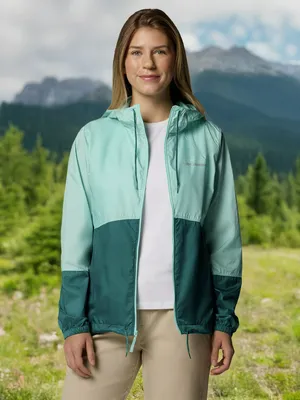 Ветровка женская Columbia Flash Forward II Windbreaker, голубой, арт. 2116531CLB-325