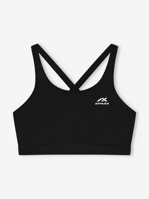 Топ бра спортивный Athlex, черный, арт. 140108A31-99