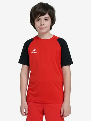 Футболка Demix Playmaker, красный, арт. 120359DMX-HB
