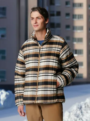 Куртка утепленная Columbia Puffect Novelty Jacket, коричневый, арт. 2086831CLB-257