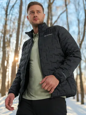 Пуховик Columbia Delta Ridge II Down Jacket, черный, арт. 2086241CLB-010
