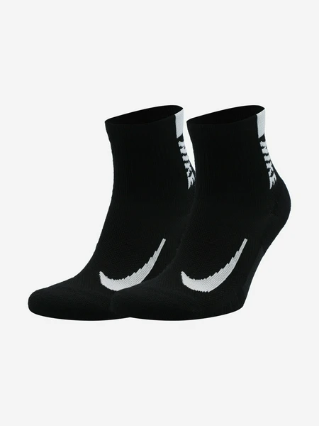 Носки Nike Multiplier (2 пары), черный, арт. SX7556N06-010