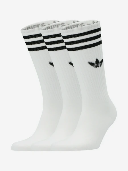 Носки Adidas, 3 пары, Белый, белый, арт. IJ0734A01