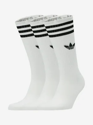 Носки Adidas, 3 пары, Белый, белый, арт. IJ0734A01