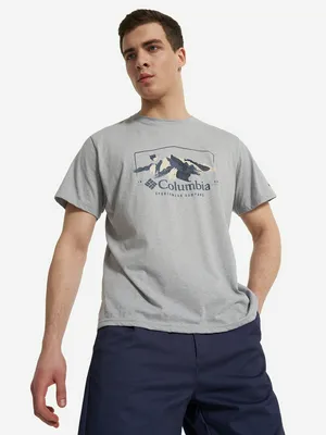 Футболка Columbia Path Lake Graphic Tee II, серый, арт. 1934811CLB-044