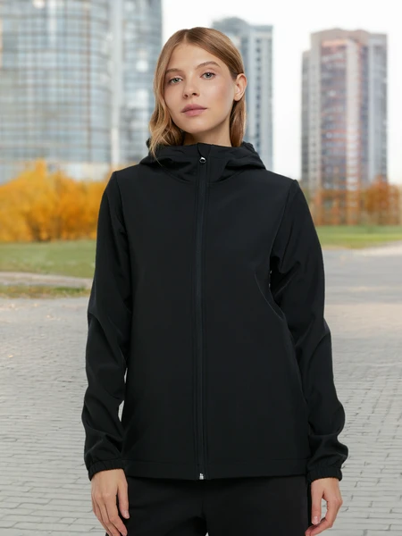 Куртка софтшелл GSD женская, черный, арт. 129138G17-99