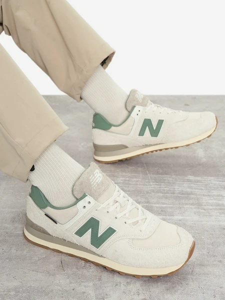 Кроссовки New Balance 574, бежевый, арт. U574GDGN04