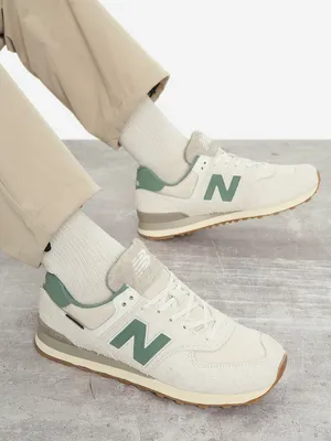 Кроссовки New Balance 574, бежевый, арт. U574GDGN04