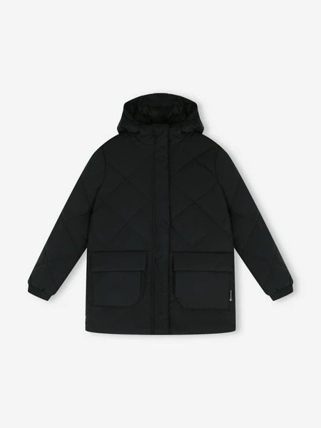 Куртка утепленная Outventure для девочек, черный, арт. 142492OUT-99
