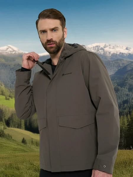 Утепленная куртка Outventure, коричневый, арт. 133945OUT-T4