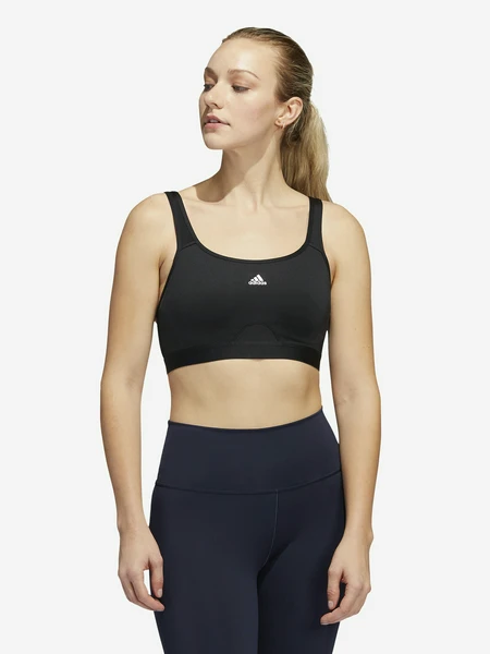 Топ бра спортивный Adidas, черный, арт. HE9069A01