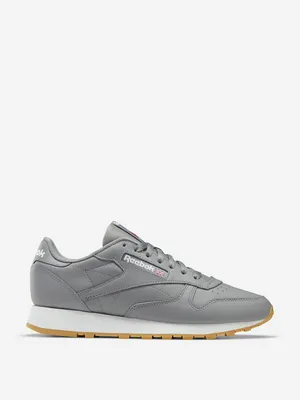 Кроссовки Reebok Classic Leather, серый, арт. 100008790R00